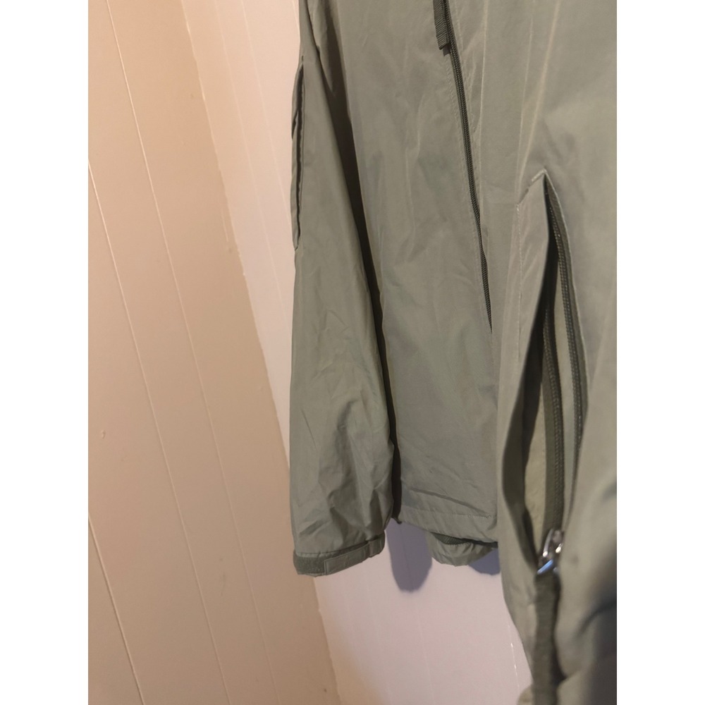 VTG Polo Sport Ralph Lauren Men XL Olive Green Full Zip Windbreaker Jacket Nylon - Picture 14 of 14